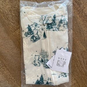 NWT Baby Gap newborn footed one piece